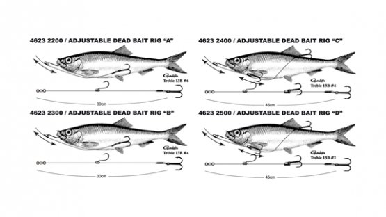 HD Baitfish Dead Bait Rig 7*7 wire