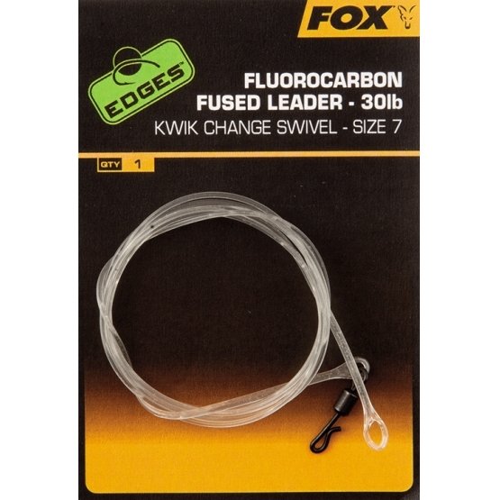 Fox Edges Fluocarbon fused leader